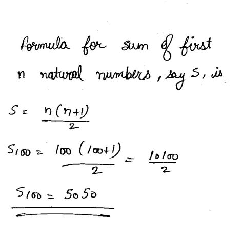 the sum of the first 100 even natural numbers